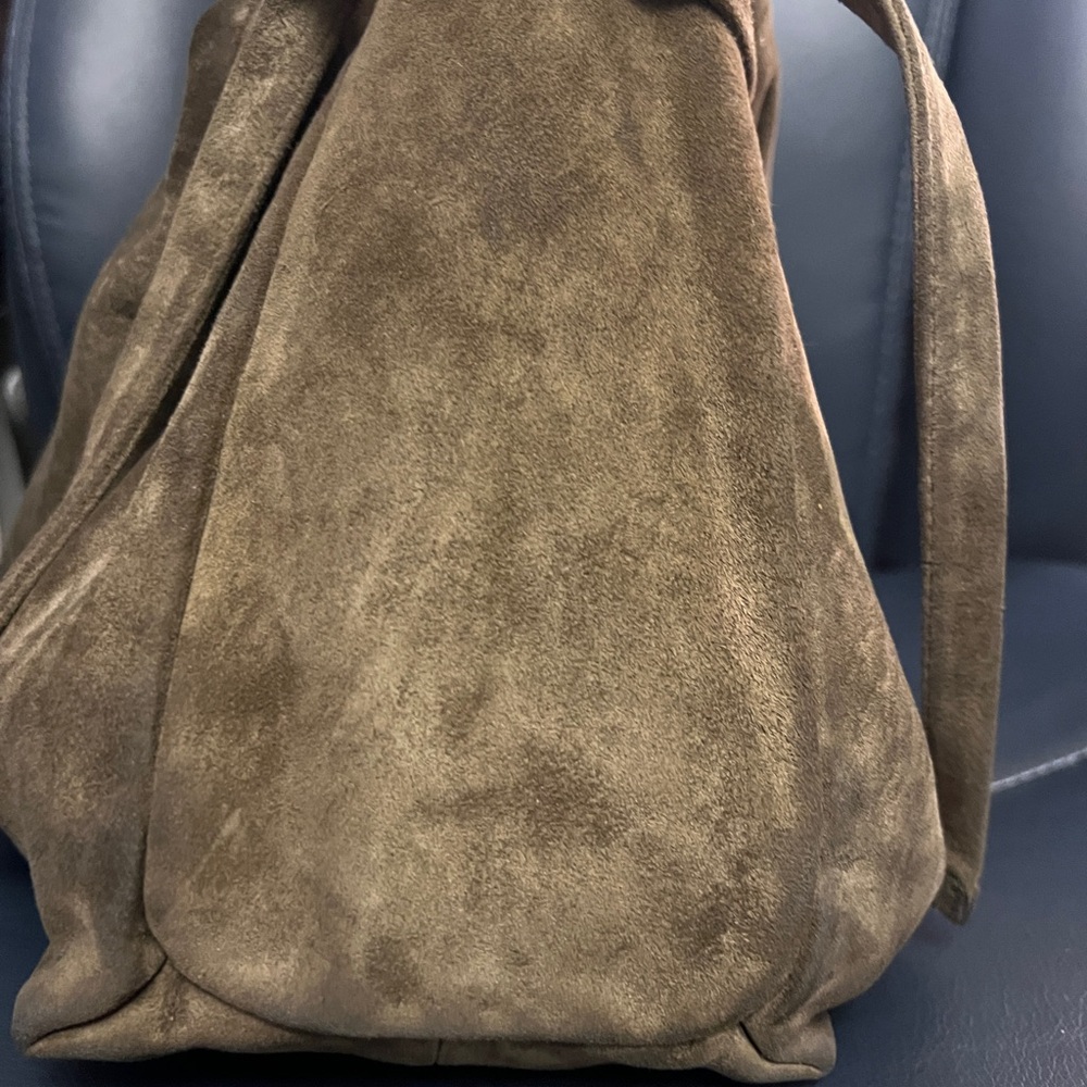 Gucci Suede Shoulder bag in Brown - Picture 5 of 13